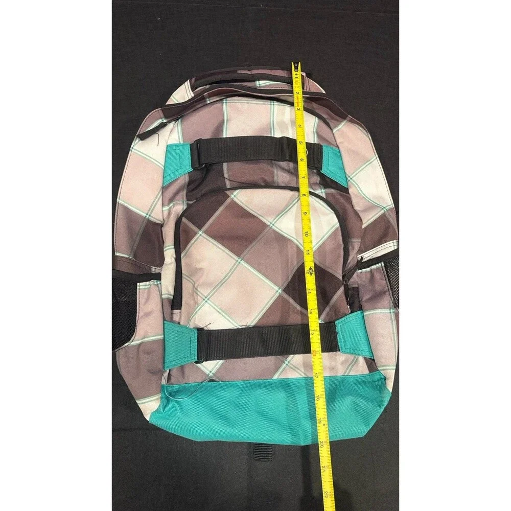 Y2k Burton Shaun White Collection Laptop Backpack Rare Green Brown Snowboard